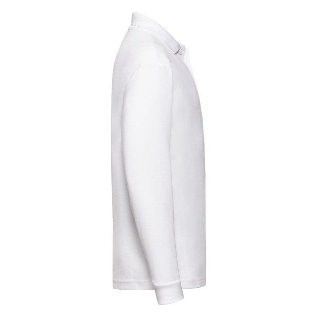 Fruit of the Loom Polo shirt met lange mouwen voor kinderen/kinderen UTFK2947_white large