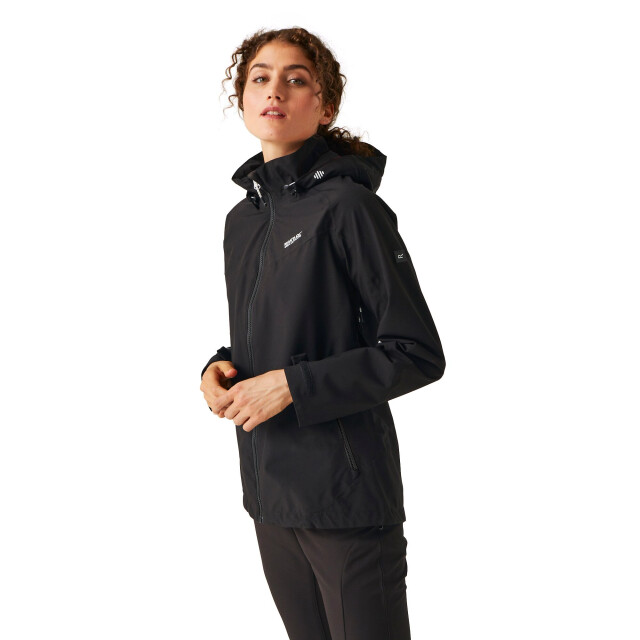 Regatta Dames bosfield ii waterdichte jas UTRG10789_black large
