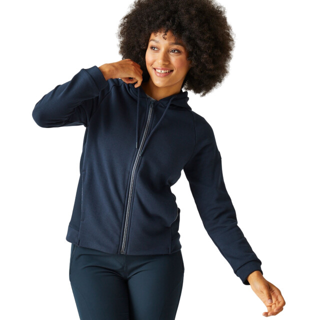 Regatta Dames flamino full zip fleecejack UTRG10776_navy large