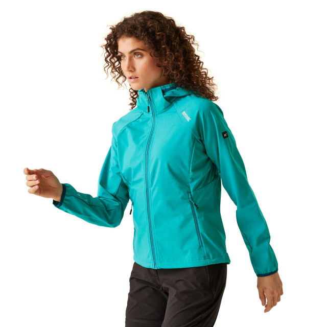 Regatta Dames bourda zachte shell jas UTRG10790_tahoebluemoroccanblue large