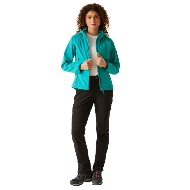 Regatta Dames bourda zachte shell jas UTRG10790_tahoebluemoroccanblue large