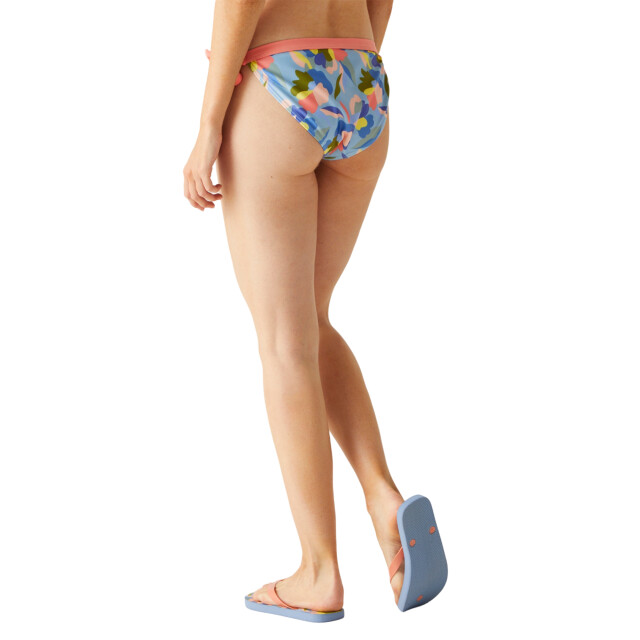 Regatta Dames flavia abstract gebloemd string bikinibroekje UTRG10768_bluegreenpink large
