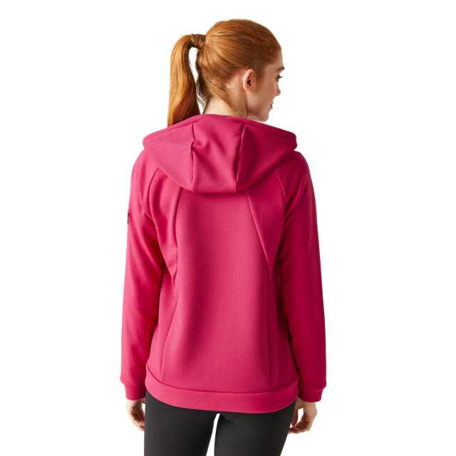 Regatta Dames flamino full zip fleecejack UTRG10776_pinkpotion large
