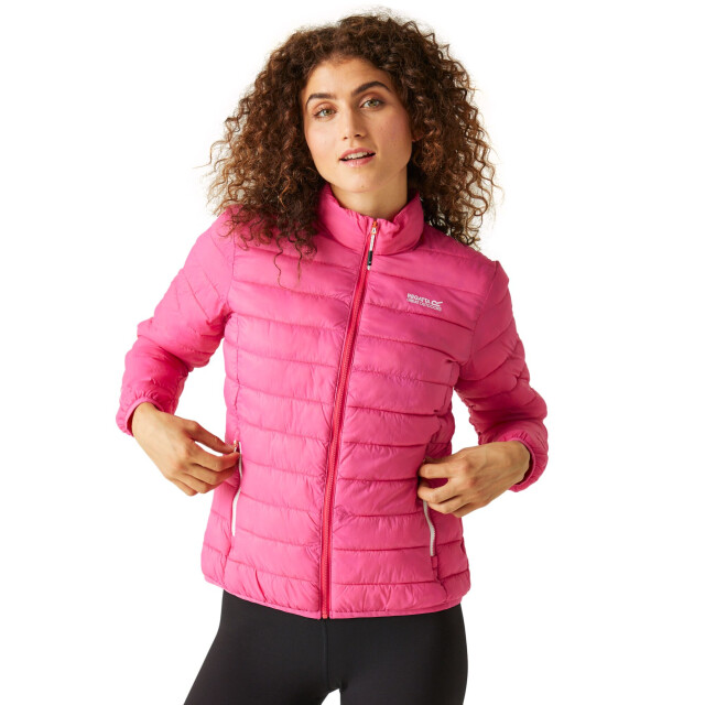 Regatta Dames hillpack ii geïsoleerde gewatteerde jas UTRG10738_flamingopinkpinkpotion large