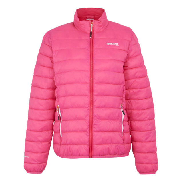 Regatta Dames hillpack ii geïsoleerde gewatteerde jas UTRG10738_flamingopinkpinkpotion large