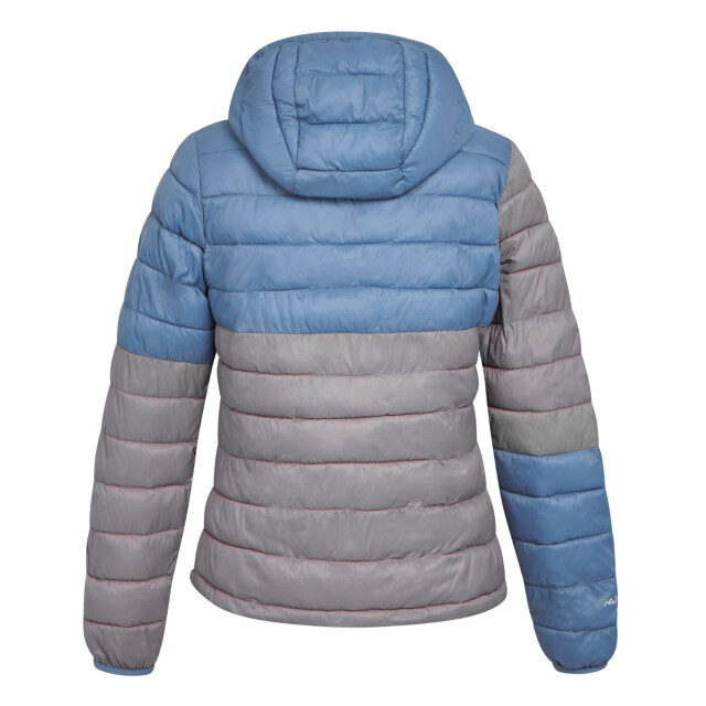 Regatta Dames hillpack ii gewatteerd jack met capuchon UTRG10740_heathercoronetblue large