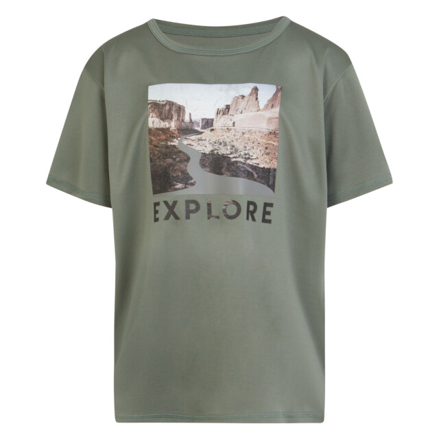 Regatta Kinderen/kinderen alvardo viii landschap t-shirt UTRG10751_agavegreen large