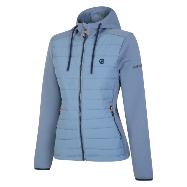 Dare2b Dames fleur east edit notion logo hybride jas UTRG10759_rainwashedblue large
