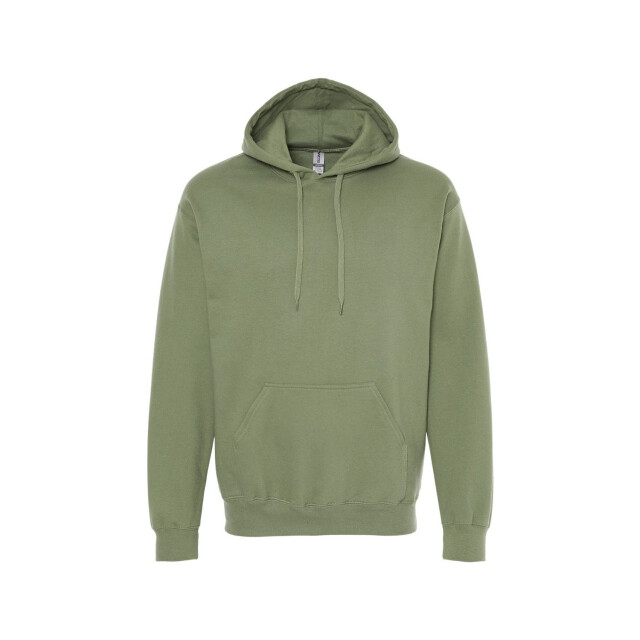 Gildan Unisex softstyle fleece midweight hoodie voor volwassenen UTFK2919_militarygreen large