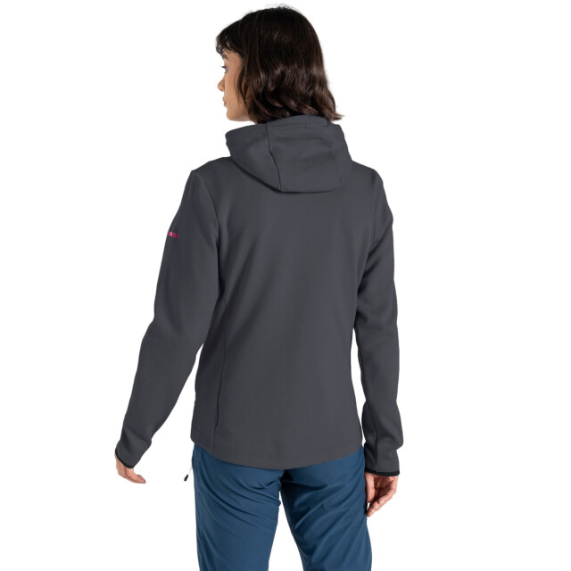 Dare2b Dames fleur east edit notion logo hybride jas UTRG10759_charcoalgreymarl large