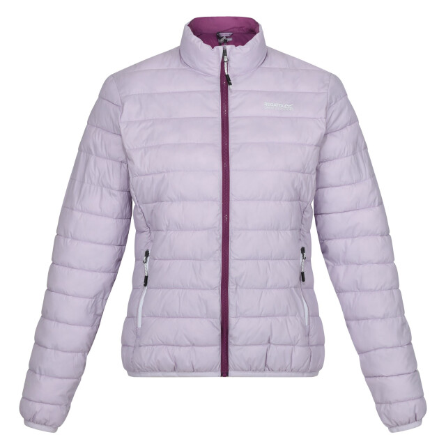 Regatta Dames hillpack ii geïsoleerde gewatteerde jas UTRG10738_lilacfrostsunsetpurple large