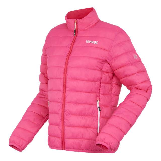 Regatta Dames hillpack ii geïsoleerde gewatteerde jas UTRG10738_flamingopinkpinkpotion large