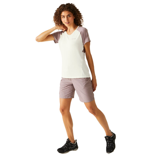 Regatta Dames emera t-shirt UTRG10729_whiteheather large