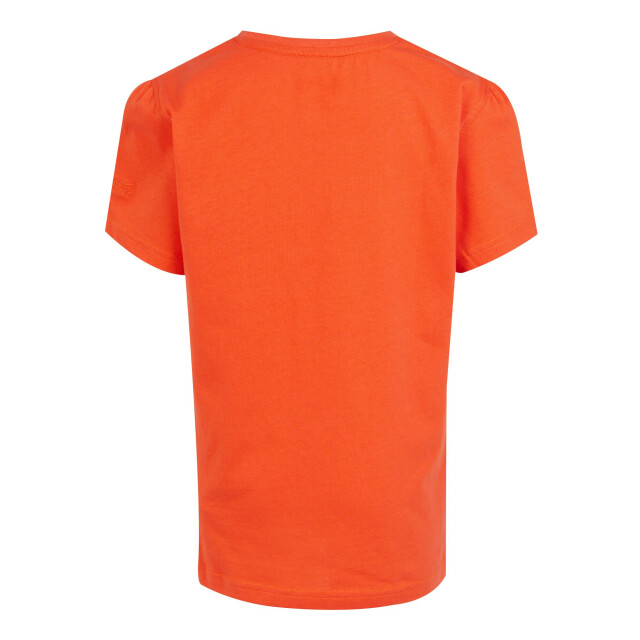 Regatta Kinderen/kinderen bosley vii vlinders t-shirt UTRG10699_satsuma large