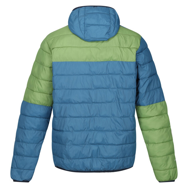 Regatta Heren hillpack ii colour block gewatteerd jack UTRG10712_moroccanbluepiquantgreen large