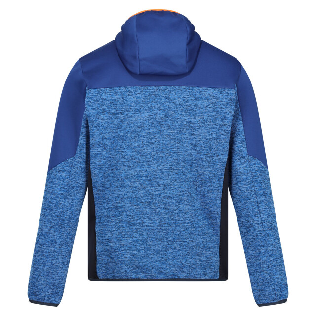 Regatta Heren cadford vi marl fleecejas met capuchon UTRG10719_oxfordbluenewroyal large