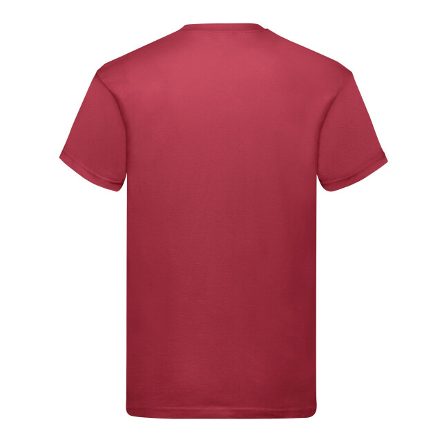 Fruit of the Loom Heren origineel t-shirt UTFK2910_brickred large