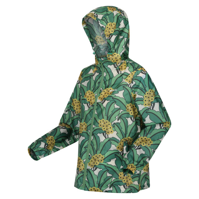 Regatta Dames orla kiely tropical floral packaway waterdichte jas UTRG10679_green large