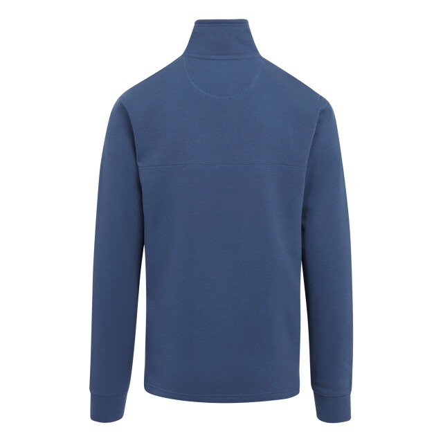 Regatta Heren agilno half zip fleece top UTRG10682_darkdenim large