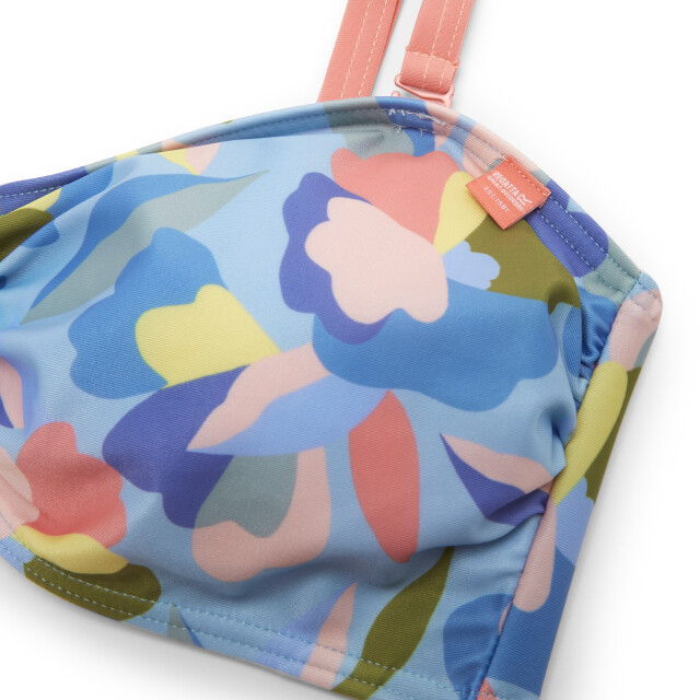 Regatta Dames aceana iii abstract gebloemd bikinitopje UTRG10670_bluepink large