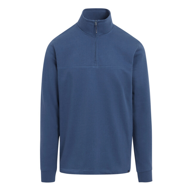 Regatta Heren agilno half zip fleece top UTRG10682_darkdenim large