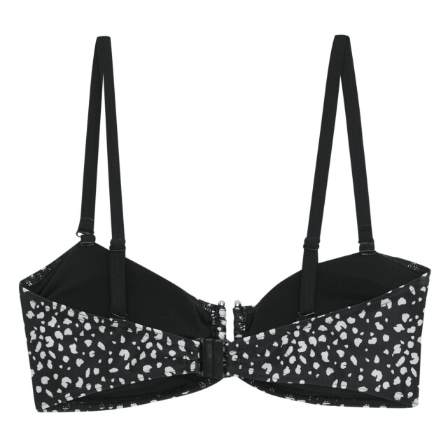 Regatta Dames aceana iii polka dot bikini top UTRG10650_blackwhite large