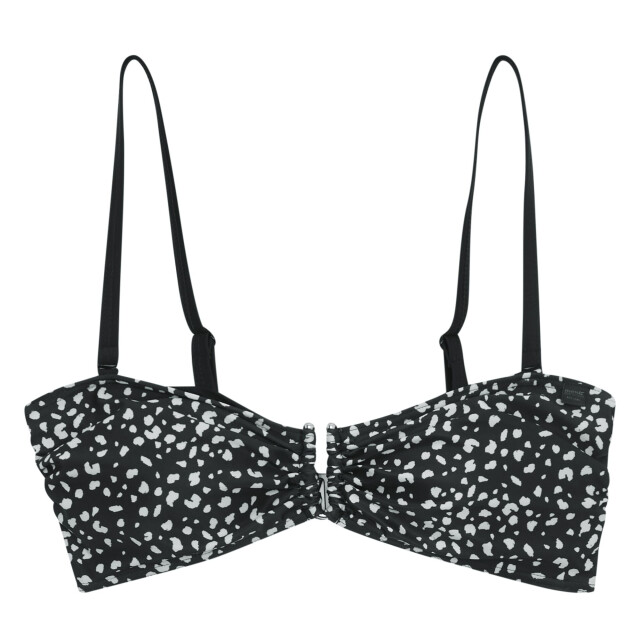 Regatta Dames aceana iii polka dot bikini top UTRG10650_blackwhite large