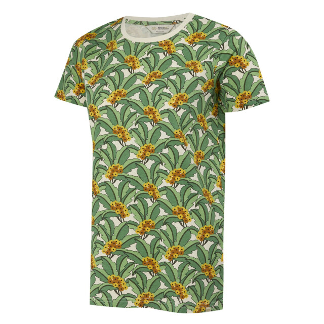 Regatta Dames orla kiely tropical t-shirt UTRG10642_green large