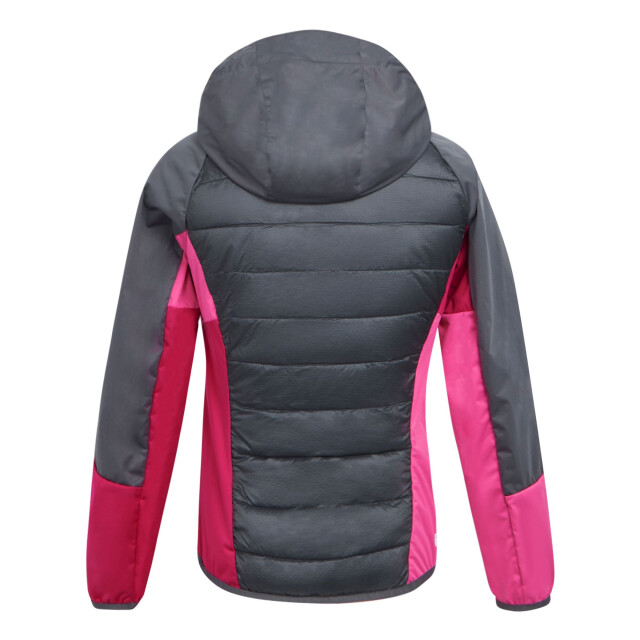 Regatta Dames andreson pro hybride jas UTRG10623_sealgreyflamingopink large
