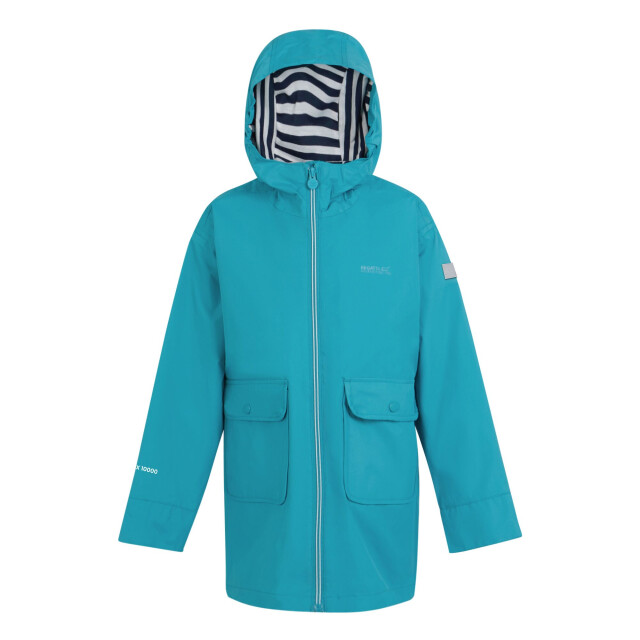 Regatta Kinderen/kinderen beylina waterdichte jas UTRG10657_tahoeblue large