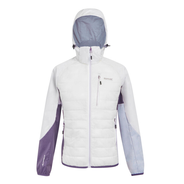 Regatta Dames andreson pro hybride jas UTRG10623_whitesunsetpurple large