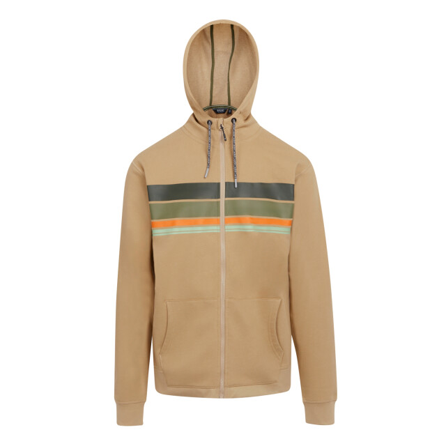 Regatta Heren shorebay ii full zip hoodie UTRG10643_oat large