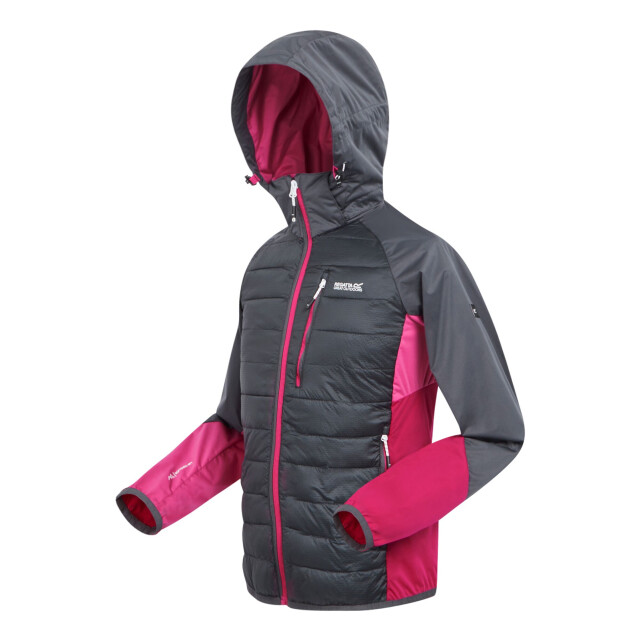 Regatta Dames andreson pro hybride jas UTRG10623_sealgreyflamingopink large