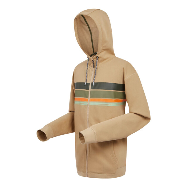 Regatta Heren shorebay ii full zip hoodie UTRG10643_oat large