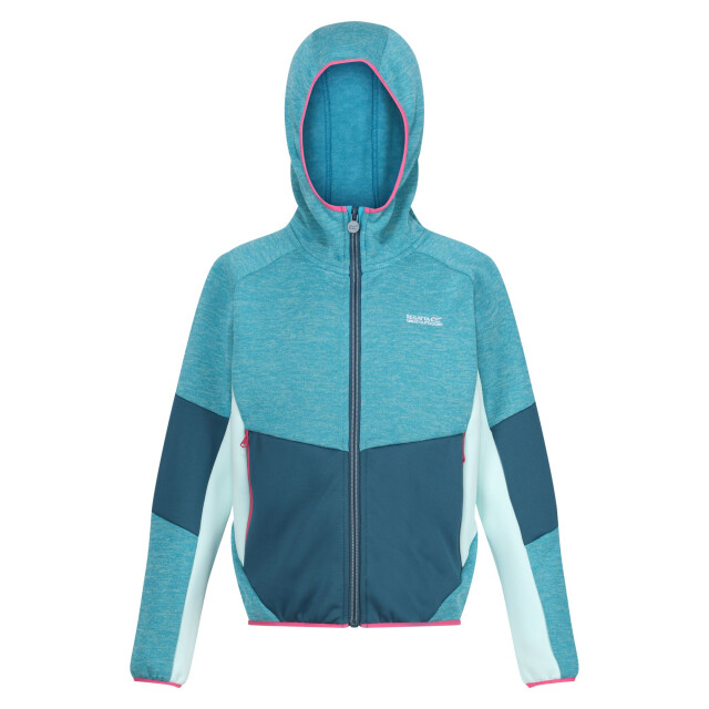 Regatta Kinder/kinder dissolver viii full zip fleecejack UTRG10505_tahoebluemoroccanbluebleachedaqua large