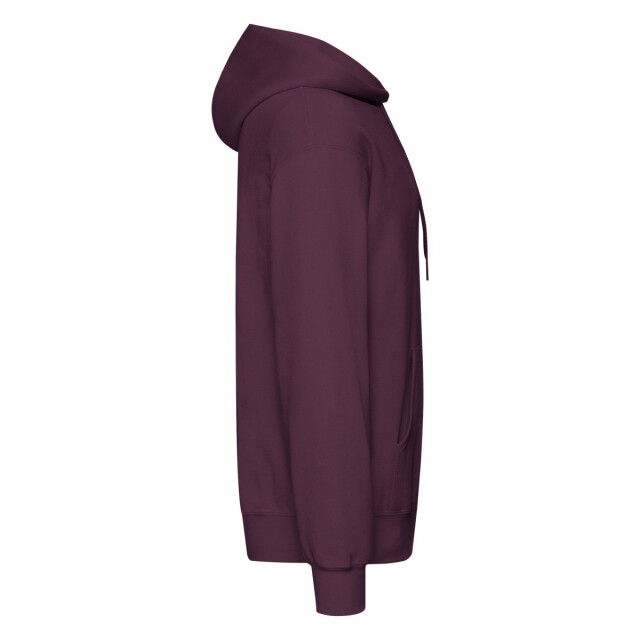 Fruit of the Loom Klassieke herenhoodie UTFK2839_burgundy large