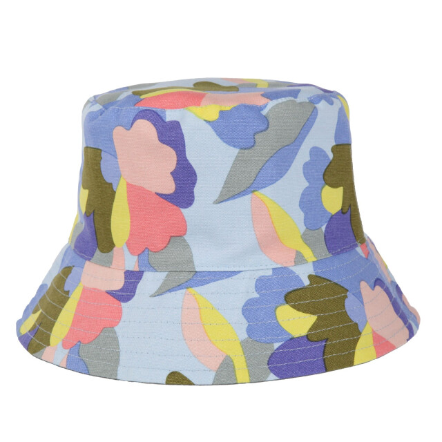 Regatta Dames abstract bloemige omkeerbare emmer hoed UTRG10605_greenmilieu large