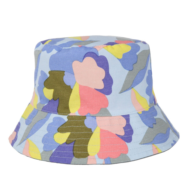 Regatta Dames abstract bloemige omkeerbare emmer hoed UTRG10605_greenmilieu large