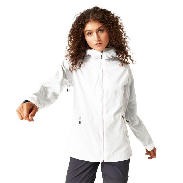 Regatta Dames raddick ii waterdichte jas UTRG10610_whitelilacfrost large