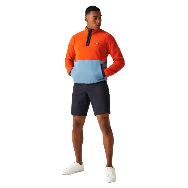 Regatta Heren callide fleece top UTRG10622_rustyorangecoronetblue large