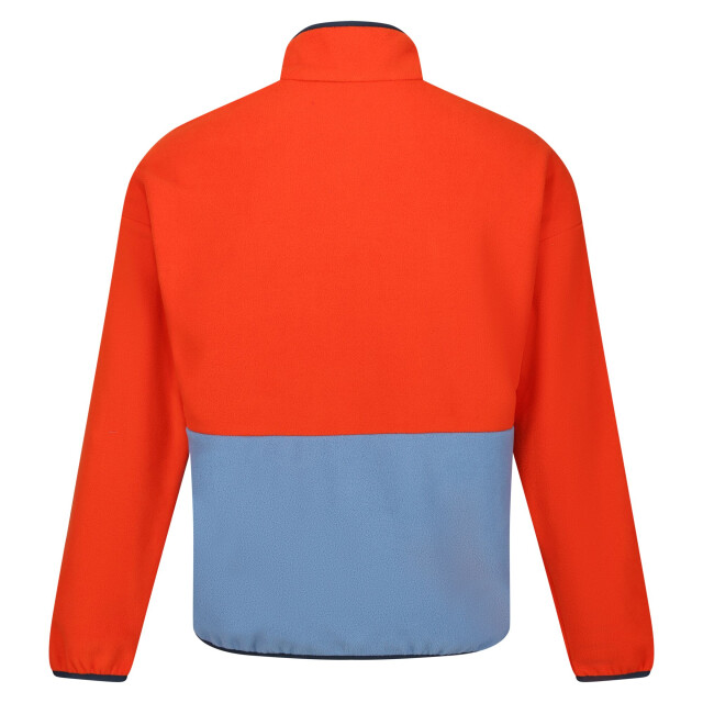 Regatta Heren callide fleece top UTRG10622_rustyorangecoronetblue large