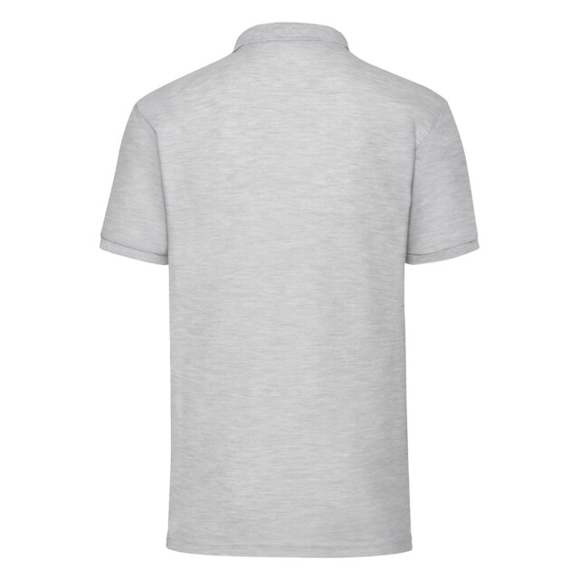 Fruit of the Loom Heren 65/35 poloshirt UTFK2850_heathergrey large