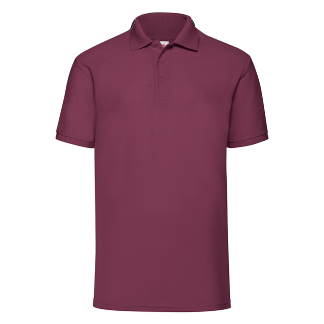 Fruit of the Loom Heren 65/35 poloshirt UTFK2850_burgundy large