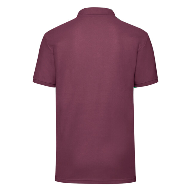 Fruit of the Loom Heren 65/35 poloshirt UTFK2850_burgundy large