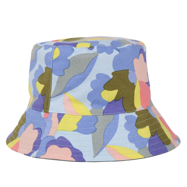 Regatta Dames abstract bloemige omkeerbare emmer hoed UTRG10605_greenmilieu large