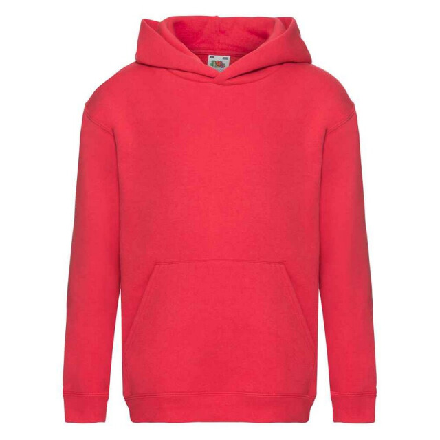Fruit of the Loom Kinder/kids premium hoodie UTFK2833_red large