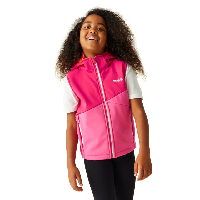Regatta Lichaamsverwarmer voor kinderen/kinderen acidity ii UTRG10397_pinkpotionflamingopink large