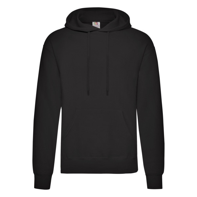 Fruit of the Loom Klassieke herenhoodie UTFK2839_black large