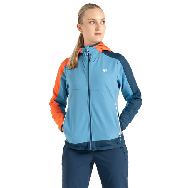 Dare2b Dames avidly ii zachte shell jas UTRG10350_niagarabluesatsuma large