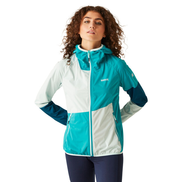 Regatta Dames tarvos vi waterdichte jas UTRG10387_tahoebluebleachedaqua large